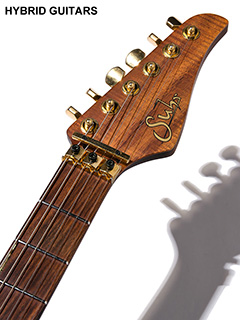 Suhr Modern 1P Curly Koa Top ヘッド正面 サムネイル