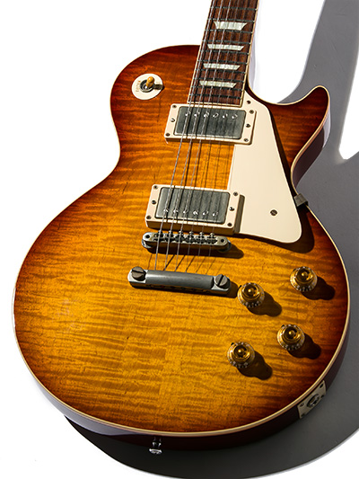 Gibson Custom Shop Historic Collection 1958 Les Paul Standard Reissue Figured VOS Kentucky Bourbon Fade