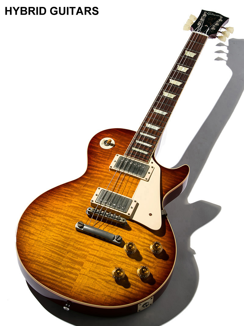 Gibson Custom Shop Historic Collection 1958 Les Paul Standard Reissue Figured VOS Kentucky Bourbon Fade 1