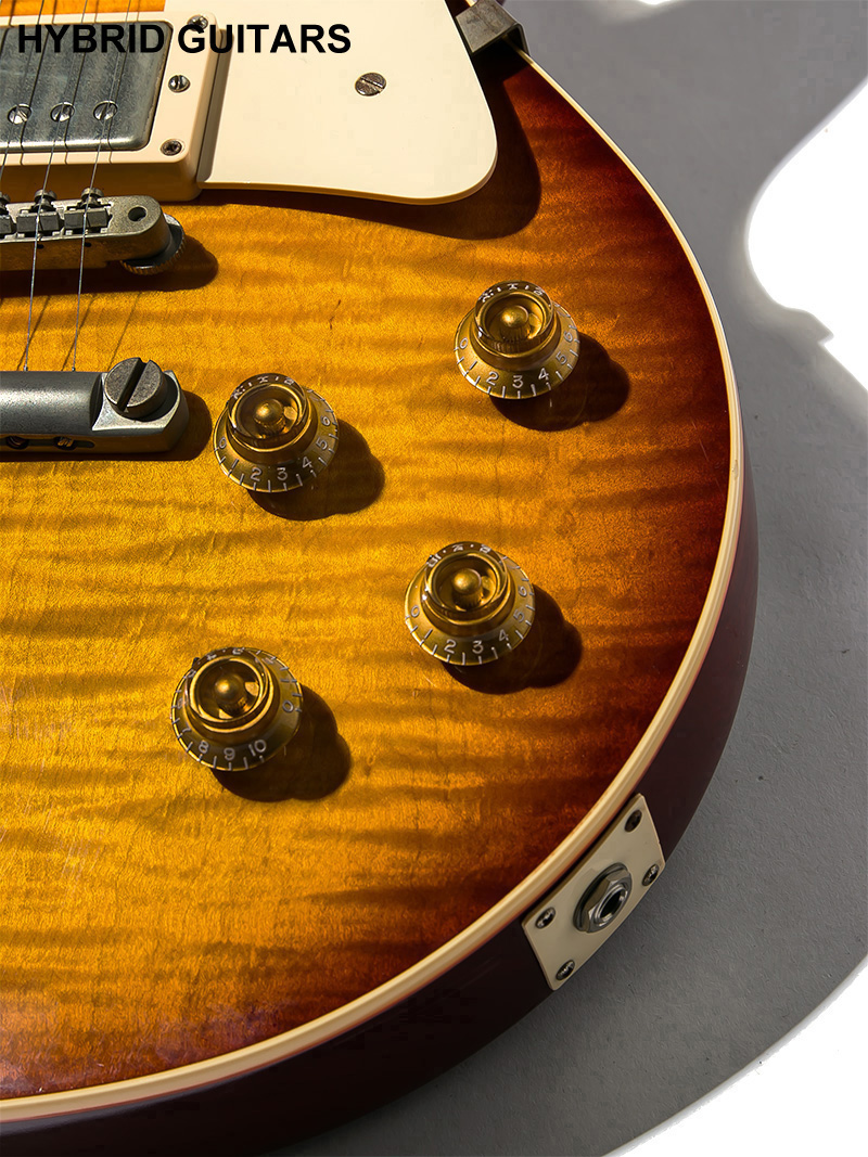 Gibson Custom Shop Historic Collection 1958 Les Paul Standard Reissue Figured VOS Kentucky Bourbon Fade 11