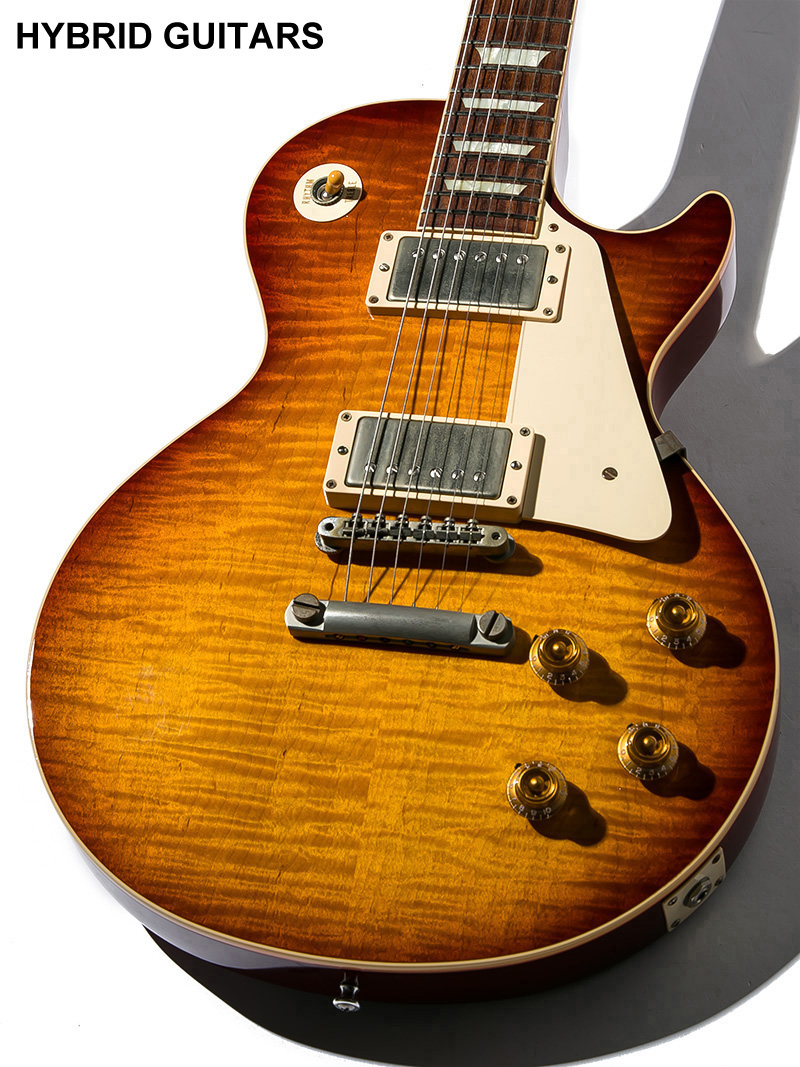 Gibson Custom Shop Historic Collection 1958 Les Paul Standard Reissue Figured VOS Kentucky Bourbon Fade 3