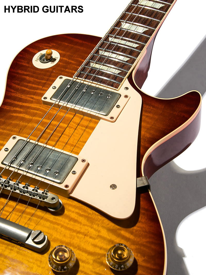 Gibson Custom Shop Historic Collection 1958 Les Paul Standard Reissue Figured VOS Kentucky Bourbon Fade 9