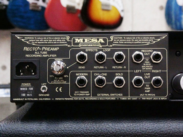 Mesa/Boogie Rectifier Recording Preamp 6