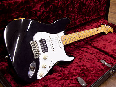 Fender USA Eric Clapton Stratocaster Blackie SSH Modify