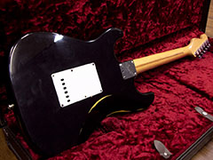 Fender USA Eric Clapton Stratocaster Blackie SSH Modify 全体裏面 サムネイル