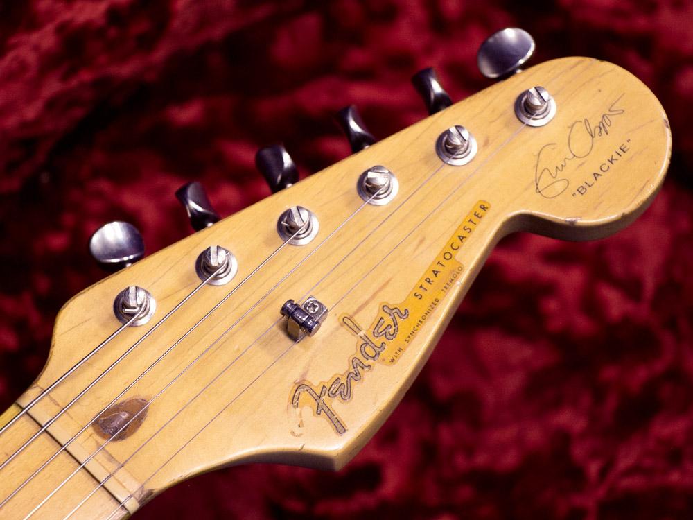 Fender USA Eric Clapton Stratocaster Blackie SSH Modify 5