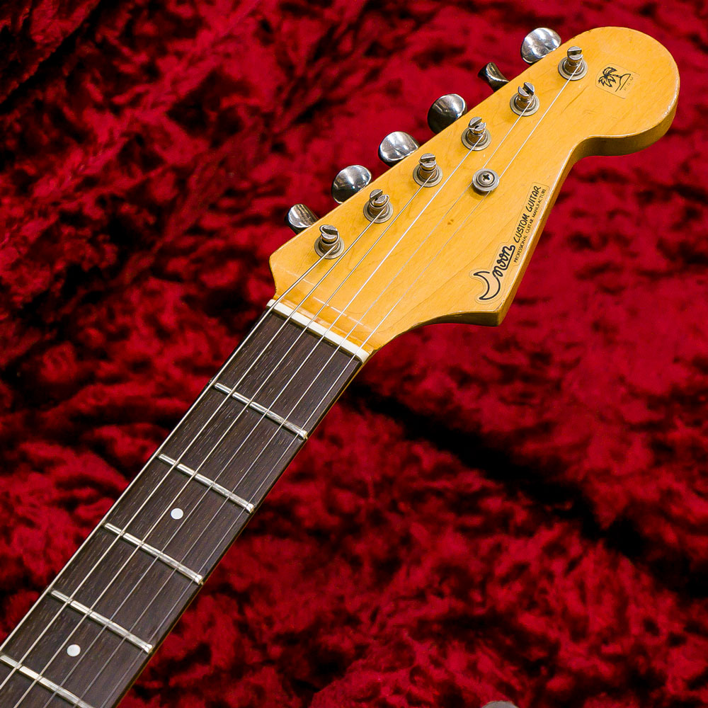 Moon Stratocaster 2 Tone Burst 5