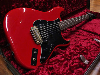 NO BRAND Stratocaster Type Red Brad Gillis Mod
