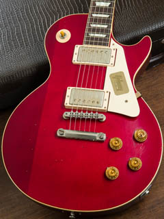 Gibson Custom Shop Harrison - Clapton 1957 Les Paul Standard LUCY Aged ボディー正面 サムネイル