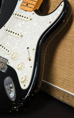 Fender Custom Shop MBS 1969 Stratocaster with Josefine Campos Hand Wound PU Relic Black Master Built by Paul Waller 2014 写真12 サムネイル