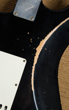 Fender Custom Shop MBS 1969 Stratocaster with Josefine Campos Hand Wound PU Relic Black Master Built by Paul Waller 2014 写真16 サムネイル