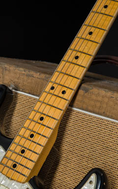 Fender Custom Shop MBS 1969 Stratocaster with Josefine Campos Hand Wound PU Relic Black Master Built by Paul Waller 2014 指板 サムネイル