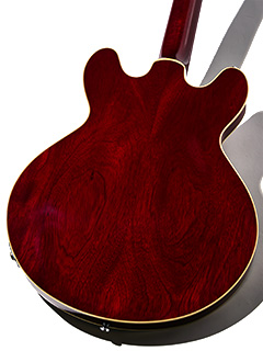 Collings I-35 Deluxe Crimson ボディー裏面 サムネイル