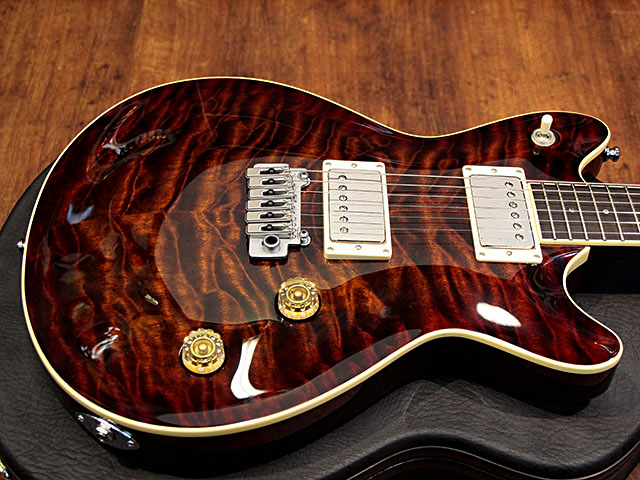 T's Guitars Arc Standard 5A Quilt Tiger Eye 2