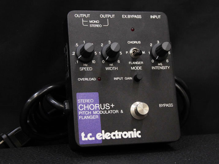 t.c. electronic STEREO CHORUS+ PITCH MODULATOR & FLANGER (SCF) 1