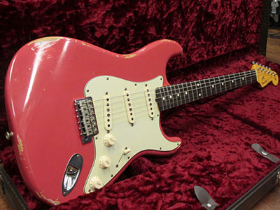 Fender Custom Shop 1961 Stratocaster Relic Fiesta Red