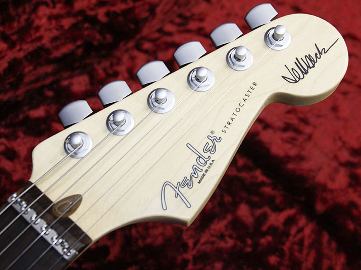 Fender USA Jeff Beck Stratocaster Olympic White 2014 7