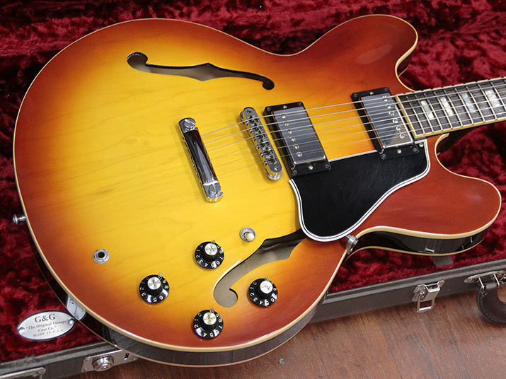 Gibson Custom Shop Larry Carlton ES-335　Faded Sunburst 2