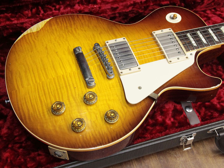 Gibson Custom Shop Historic Collection 1959 Les Paul Standard Reissue Heavily Aged 2014 Slow Iced Tea Faded 2
