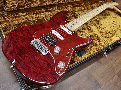 Crews Maniac Sound Custom Order Stratocaster Figured Burl Maple