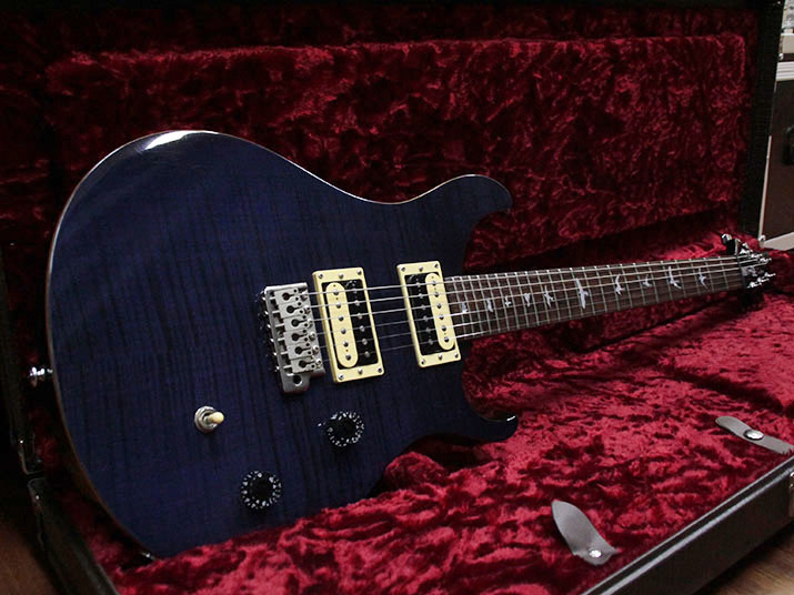 Paul Reed Smith(PRS) SE Custom24 Flame Top Trans Purple 1