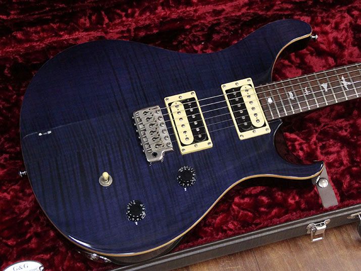 Paul Reed Smith(PRS) SE Custom24 Flame Top Trans Purple 2