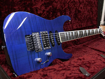 Jackson USA SL1 Soloist Trans Blue
