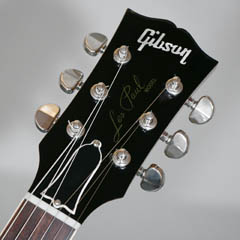 Gibson Custom Shop 1956 Les Paul Standard Korina VOS ヘッド正面 サムネイル