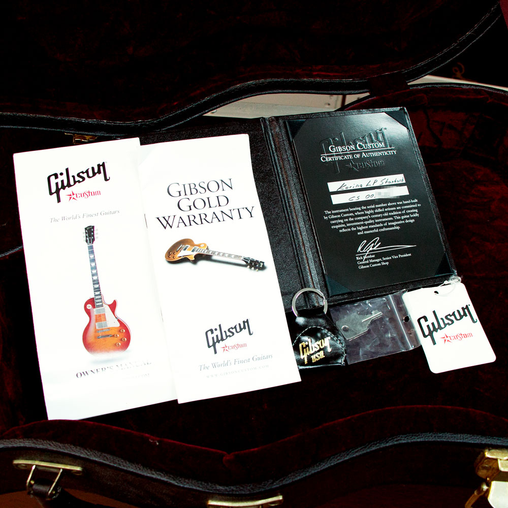 Gibson Custom Shop 1956 Les Paul Standard Korina VOS 9