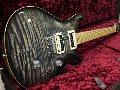Paul Reed Smith(PRS) CE24 Korina KID Limited Charcoal Burst Gloss 10Top