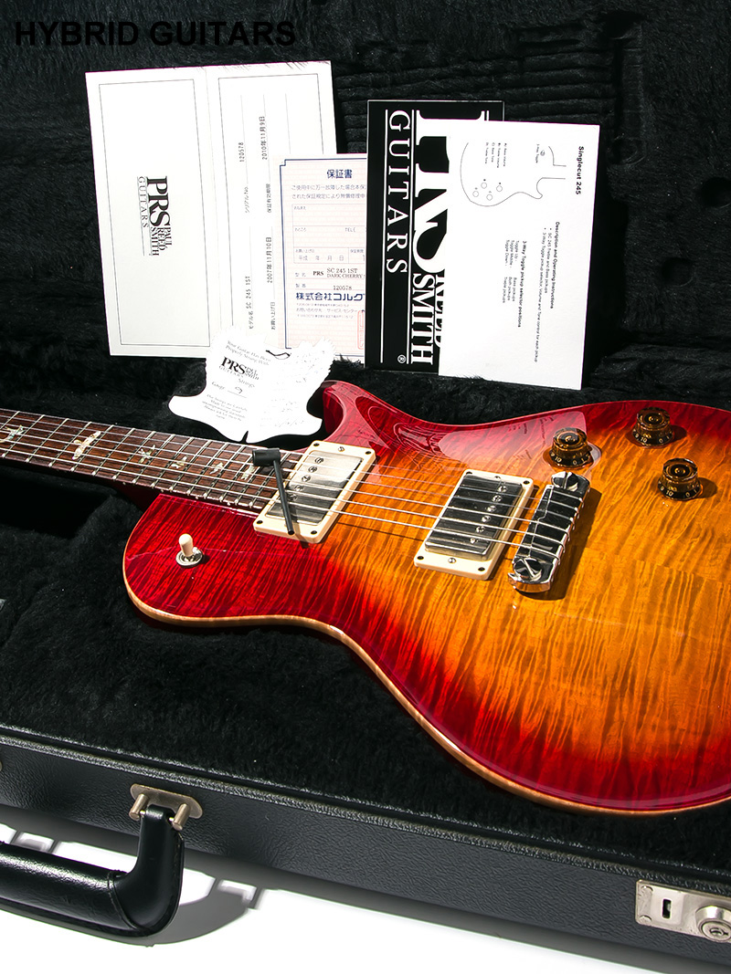 Paul Reed Smith(PRS) SC245 Singlecut 10Top Dark Cherry Sunburst 13
