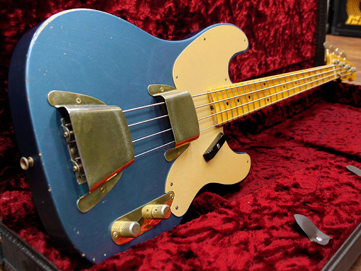 Fender Custom Shop 51 Precision Bass Relic Old Lake Placid(OLP) 2013 1
