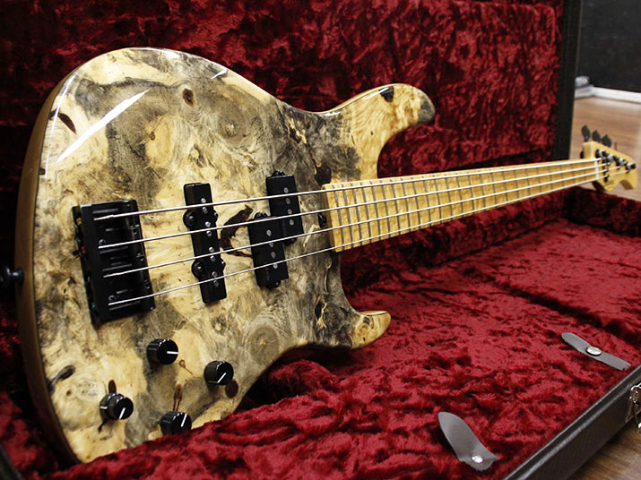 Sadowsky NYC Custom Standard 4st Master Grade Buckeye Burl Top 1