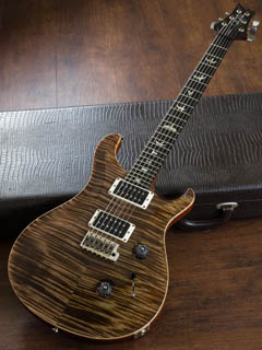 Paul Reed Smith(PRS)  Custom24 RoseNeck MushGreen 10Top 2016 全体正面 サムネイル