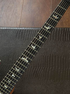 Paul Reed Smith(PRS)  Custom24 RoseNeck MushGreen 10Top 2016 指板 サムネイル