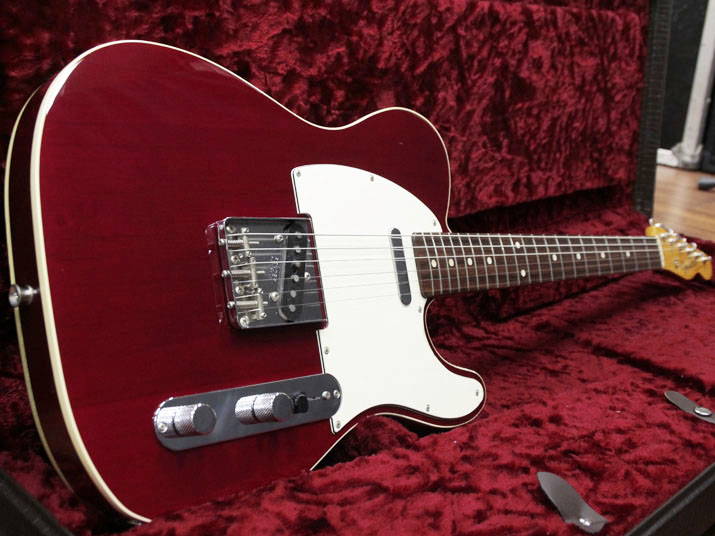 Fender Japan Telecaster Custom Double Binding  Cherry 1