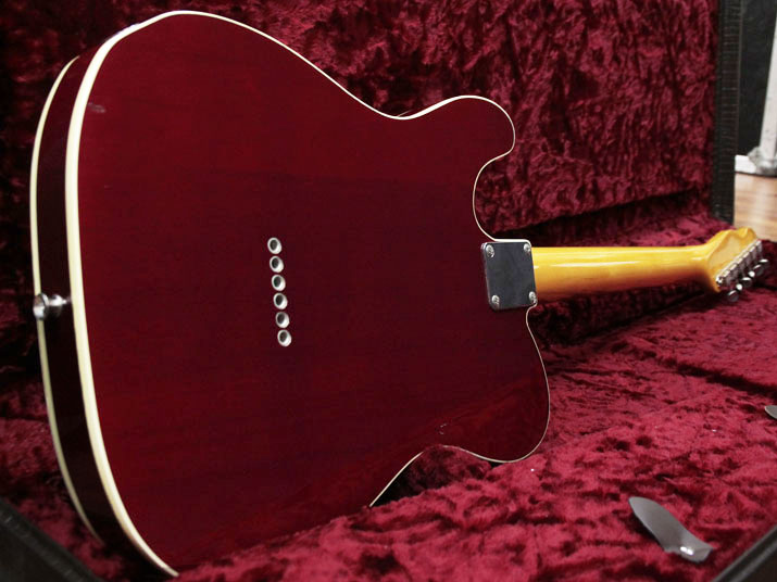 Fender Japan Telecaster Custom Double Binding  Cherry 3
