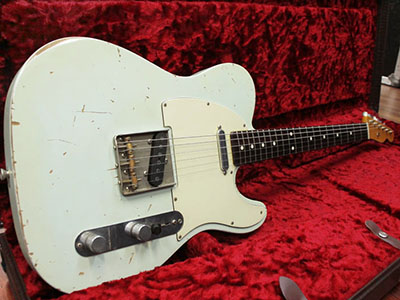 Nash Guitars T-63 Aged Sonic Blue