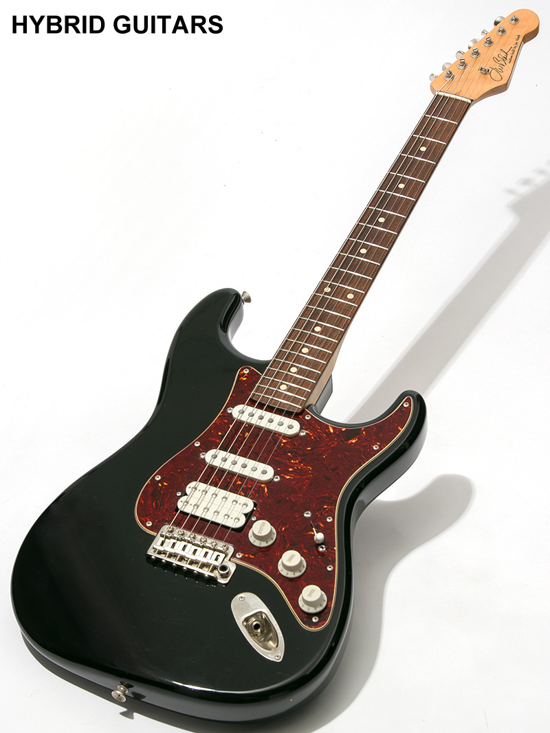 J.W.Black Guitars JWB-S SSH Black Soft Aged 1
