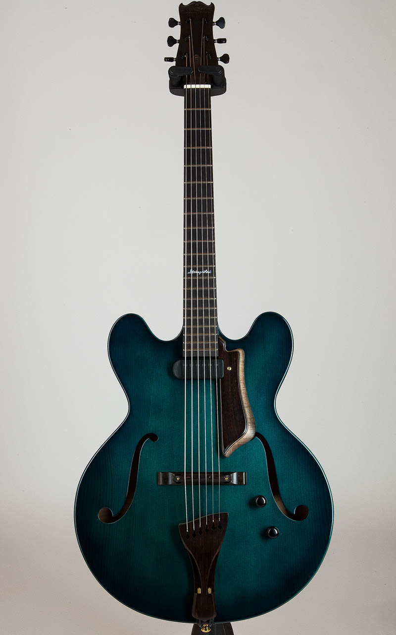 YAMAOKA ARCHTOP GUITARS Strings Art NY-5 Trans Blue 1