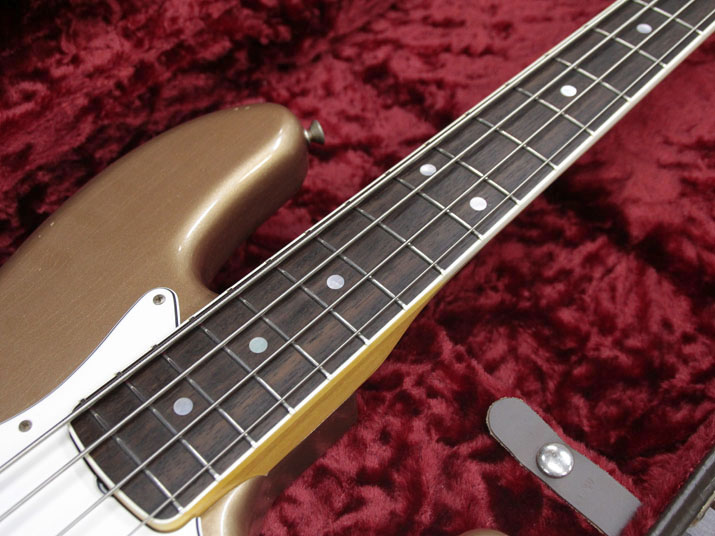 Fender Custom Shop 1966 Jazz Bass Journeyman Relic Firemist Gold 6