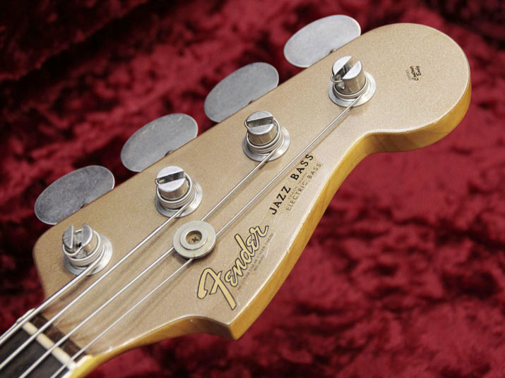 Fender Custom Shop 1966 Jazz Bass Journeyman Relic Firemist Gold 7