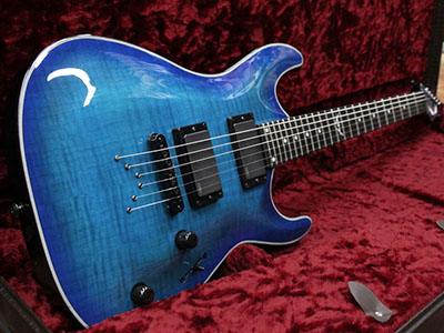 DEAN Custom450 Blue Burst