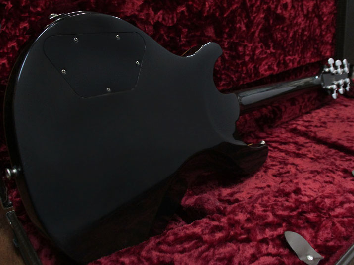 Dean USA Hard Tail Flame Top Trans Black 3
