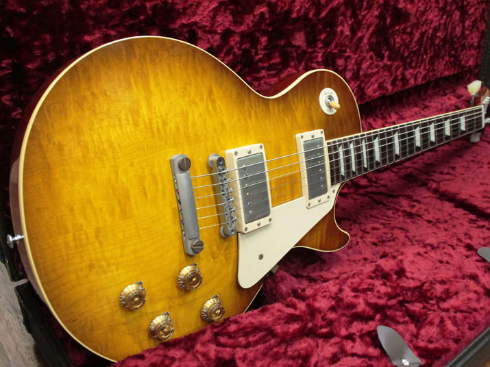 Gibson Custom Shop Historic Collection 1958 Les Paul Standard Reissue Figured VOS 2013 1