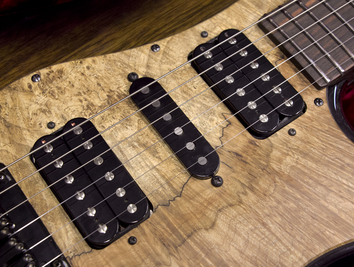 Suhr Standard Custom Black Limba Black Burst 2015 9