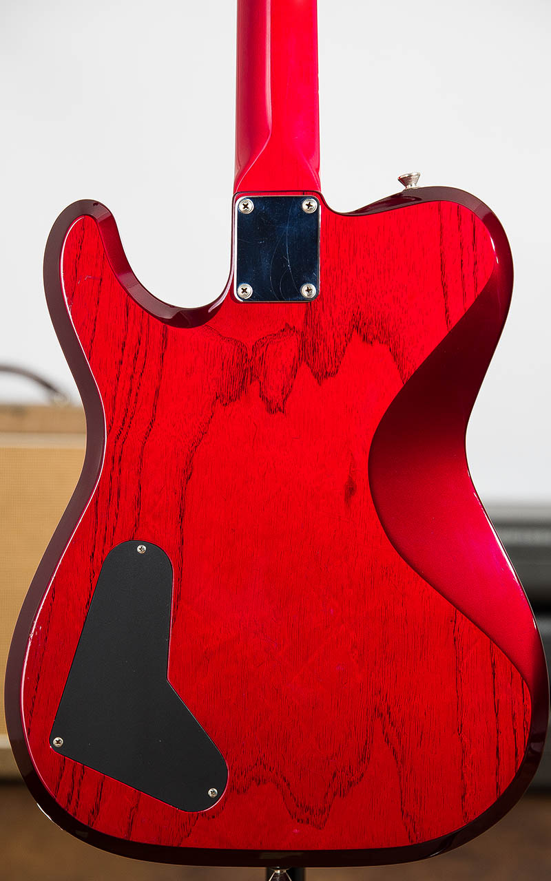 Freedom Custom Guitar Research Custom Order Telecaster Type Trans Red 4