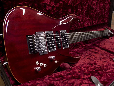 G-Life Guitars DSG Life-Mahogany Limited Trans Red