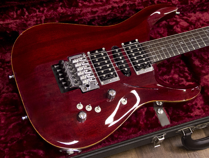 G-Life Guitars DSG Life-Mahogany Limited Trans Red 3