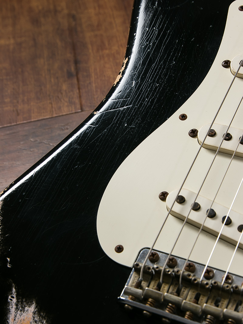 Fender Custom Shop 1956 Stratocaster Heavy Relic Black 2013 10